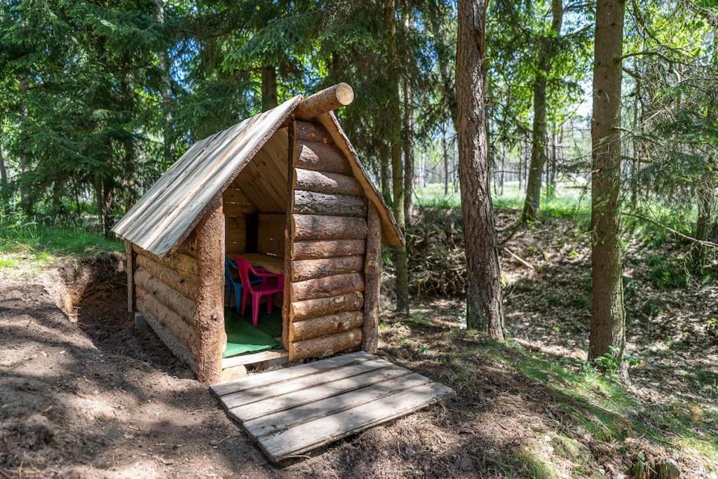 Wrzosowe Wzgorze - Domek Wiejski Klaczno Luaran gambar